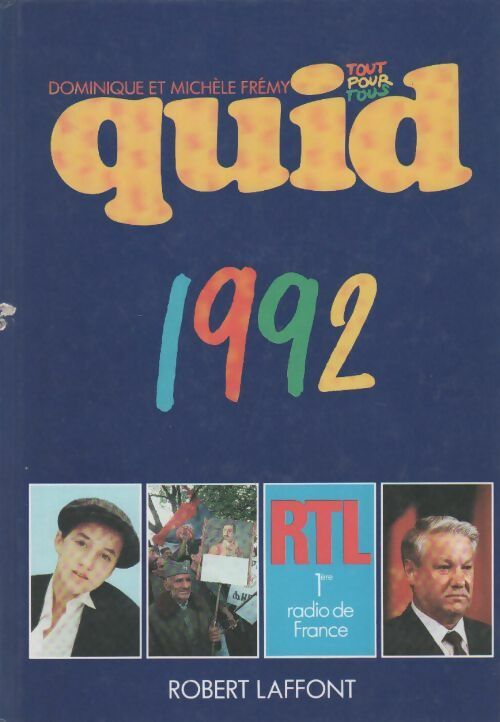 Quid 1992 - Dominique Frémy - Livre
