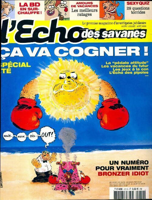 L'écho des savanes n°270 - Collectif - Livre