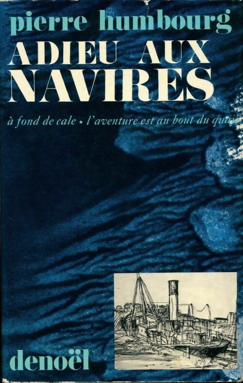 Adieu aux navires - Humbourg - Livre