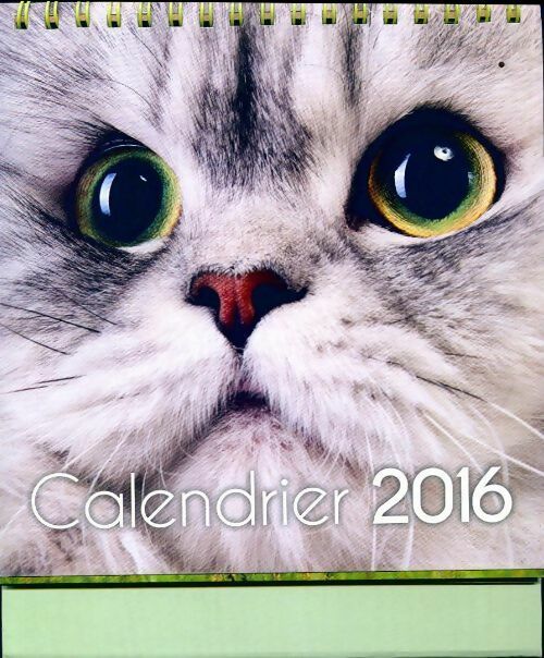 Calendrier 2016 chats - Collectif - Livre