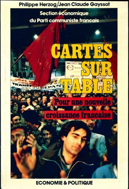 Cartes sur table - Jean-Claude Gayssot - Livre