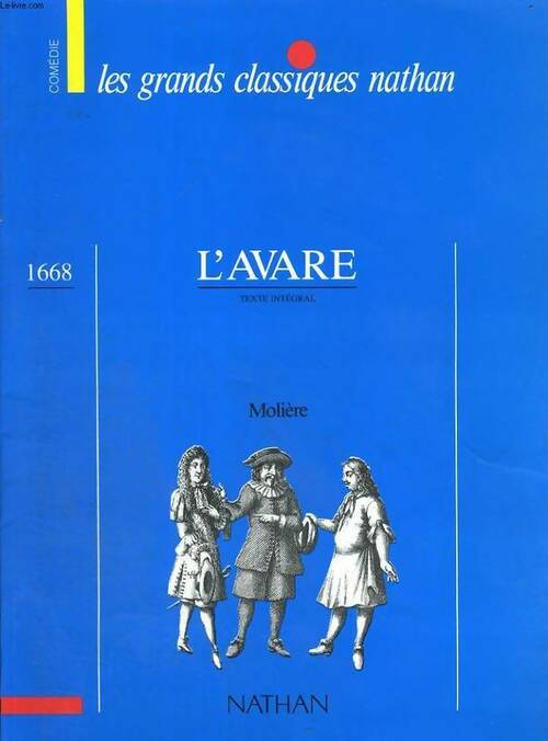 L'avare - Molière - Livre