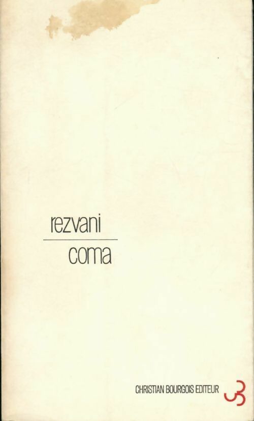 Coma - Serge Rezvani - Livre
