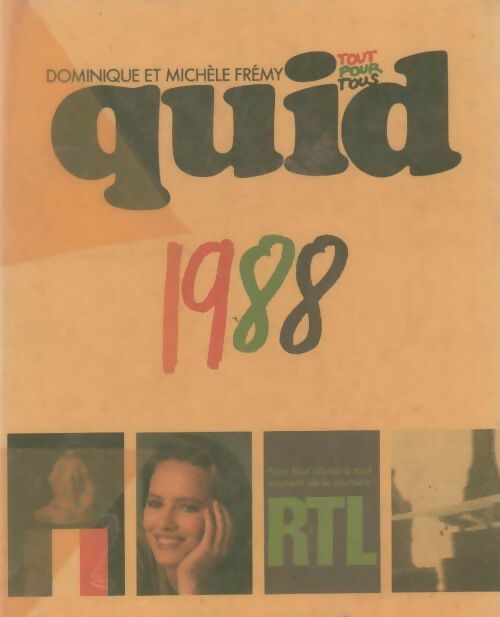 Quid 1988 - Dominique Frémy - Livre