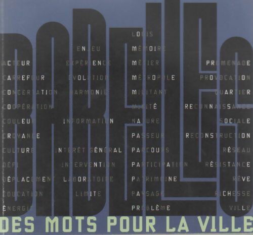 Babelles. Des mots pour la ville - Béatrice Auxent - Livre