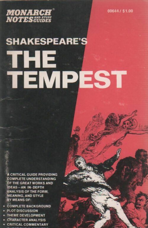 Shakespeare's the tempest - Ralph A. Ranald - Livre