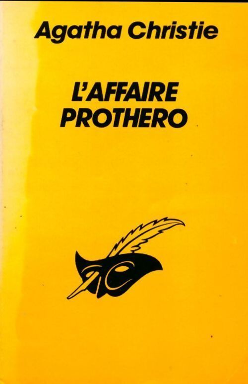 L'affaire Prothéro - Agatha Christie - Livre