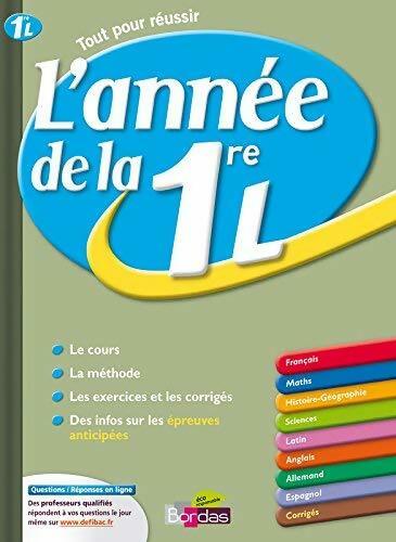 L'anne2e de la 1ère L - Collectif - Livre