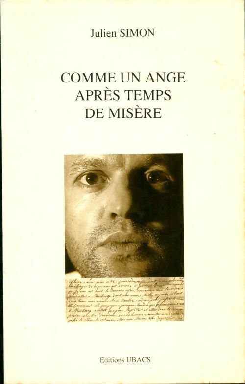 Comme un ange après temps de misère - Julien Simon - Livre