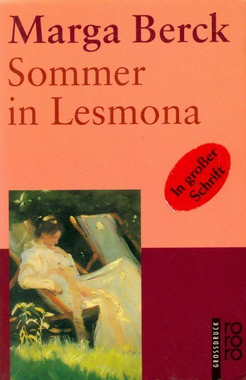 Sommer in Lesmona - Berck - Livre