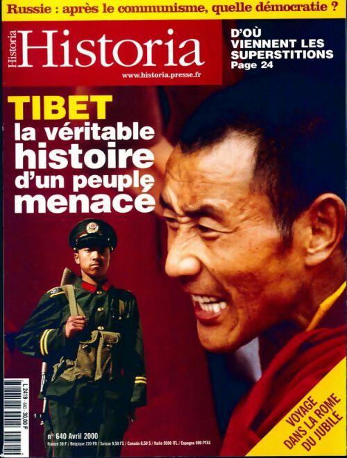 Historia n°640 : Tibet - Collectif - Livre