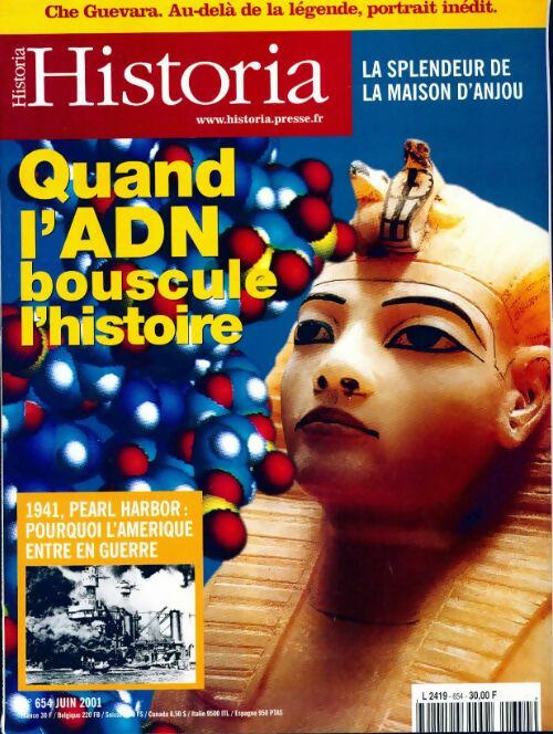 Historia n°654 : Quand l'ADN bouscule l'histoire - Collectif - Livre