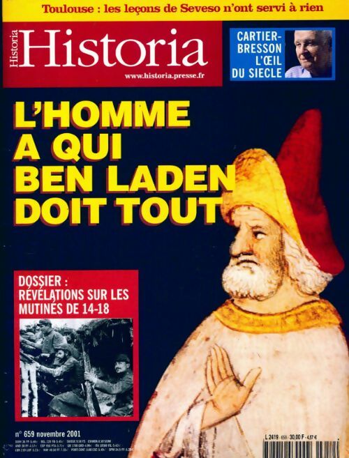 Historia n°659 : L'homme à qui Ben Laden doit tout - Collectif - Livre