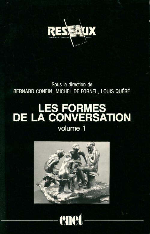 Les formes de la conversation Tome I - Collectif - Livre