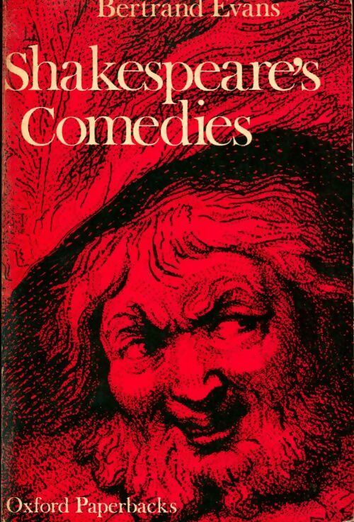 Shakespeare comedies - Bertrand Evans - Livre