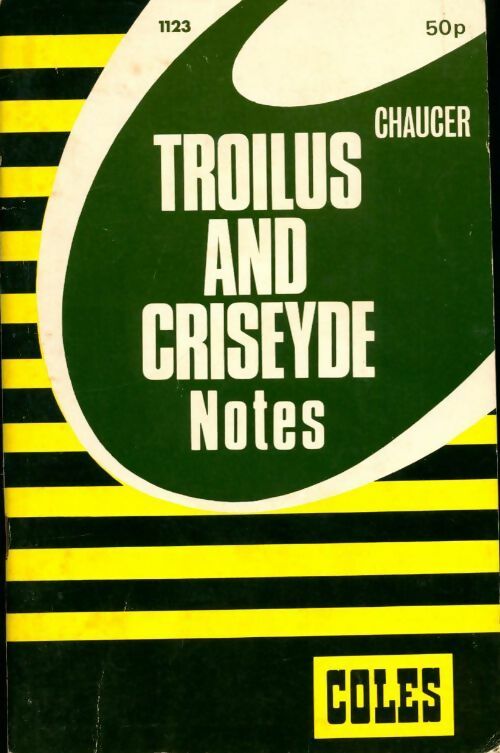 Troilus and criseyde notes - Varios Autores - Livre