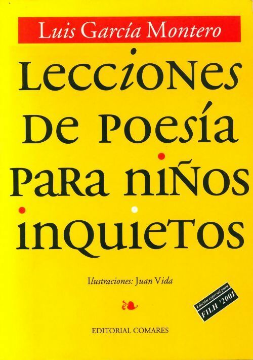 Lecciones de poesìa para niños inquietos - Luis Garcia Montero - Livre