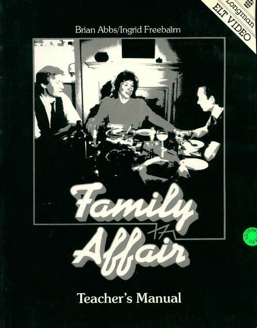 Family Affair Teacher's manual - Brian Abbs - Livre