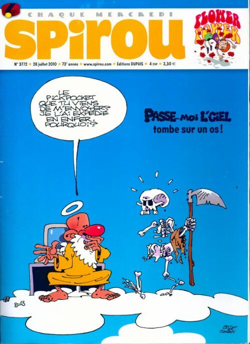 Spirou n°3772 : Passe-moi l'ciel - Collectif - Livre