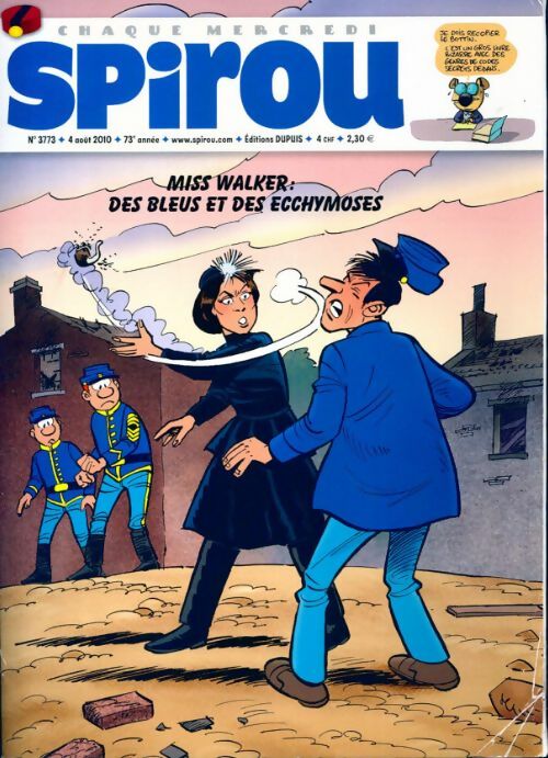 Spirou n°3773 : Miss Walker : Des bleus et des ecchymoses - Collectif - Livre