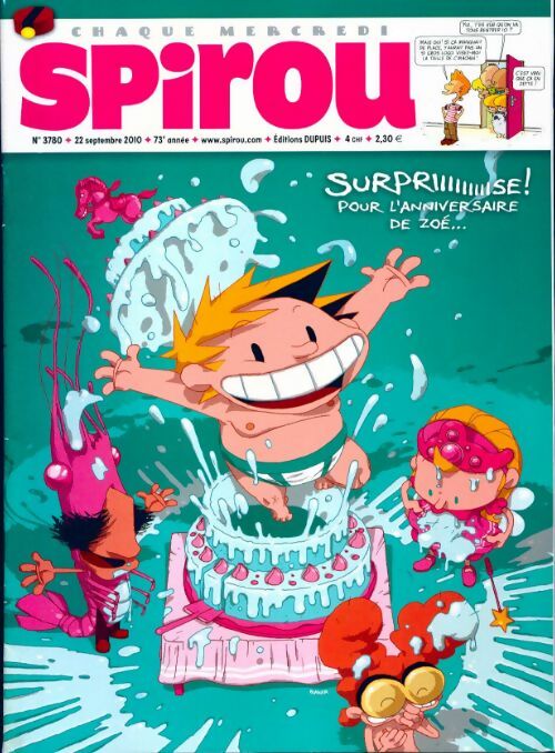 Spirou n°3780 : Surpriiiiiiiise ! - Collectif - Livre