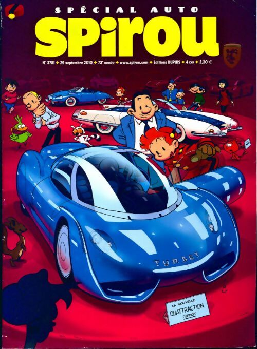 Spirou n°3781 : Spécial auto - Collectif - Livre