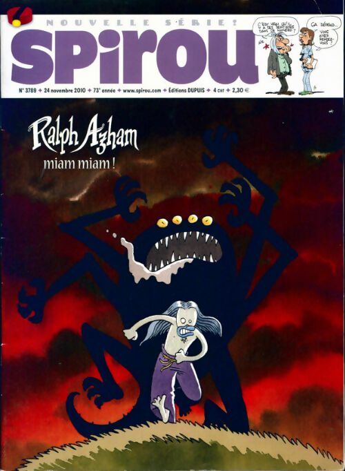 Spirou n°3789 : Ralph Azham, miam miam ! - Collectif - Livre