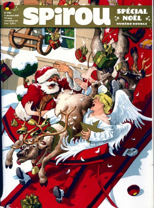 Spirou n°3790 : Spécial Noël - Collectif - Livre