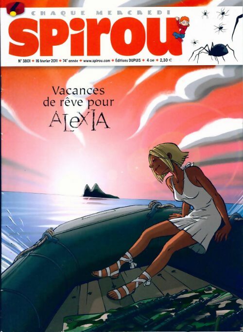 Spirou n°3801 : Vacances de rêve pour Alexia - Collectif - Livre