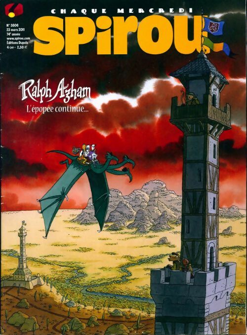 Spirou n°3806 : Ralph Azham, l'épopée continue... - Collectif - Livre