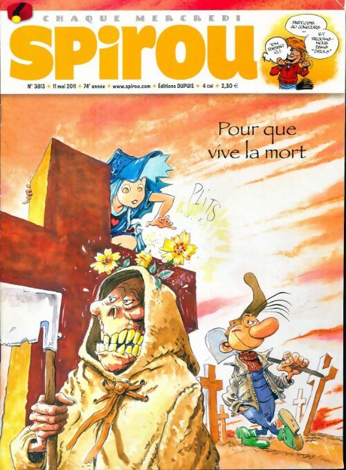 Spirou n°3813 : Pour que vive la mort - Collectif - Livre