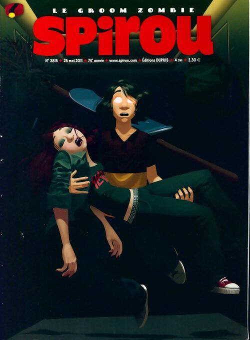 Spirou n°3815 : Le groom zombie - Collectif - Livre