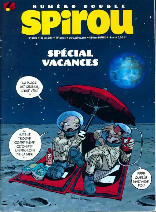 Spirou n°3820 : Spécial vacances - Collectif - Livre