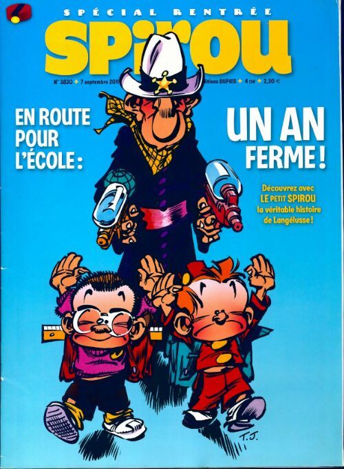 Spirou n°3830 : En route pour l'école - Collectif - Livre