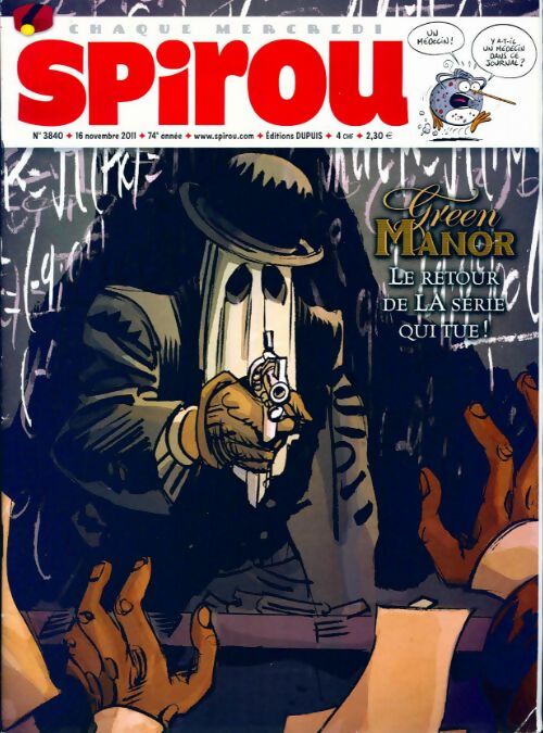 Spirou n°3840 : Green Manor - Collectif - Livre