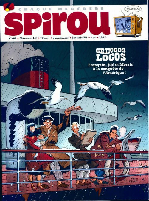 Spirou n°3842 : Gringos locos - Collectif - Livre