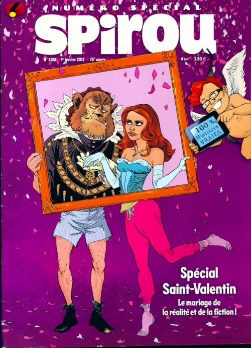 Spirou n°3851 : Spécial Saint-Valentin - Collectif - Livre