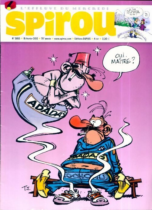 Spirou n°3853 : Oui maître ? - Collectif - Livre