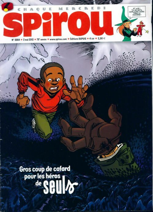 Spirou n°3864 : Gros coup de cafard pour les héros de Seuls - Collectif - Livre
