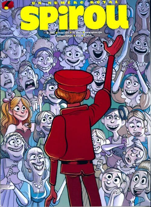 Spirou n°3865 : Un numéro royal - Collectif - Livre