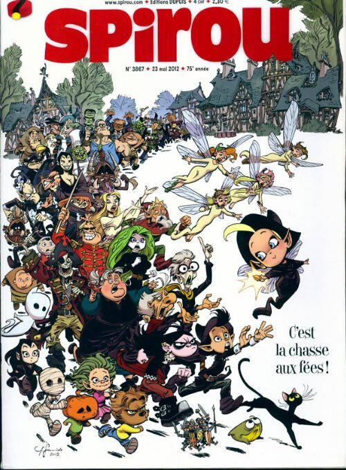 Spirou n°3867 : C'est la chasse aux fées ! - Collectif - Livre