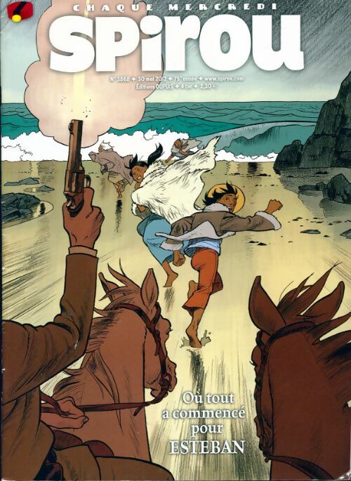 Spirou n°3868 : Où tout a commencé pour Esteban - Collectif - Livre