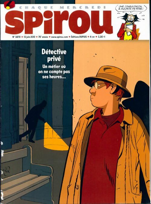 Spirou n°3870 : Détective privé - Collectif - Livre