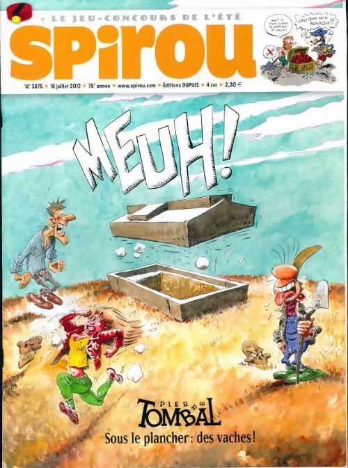 Spirou n°3875 : Meuh ! - Collectif - Livre