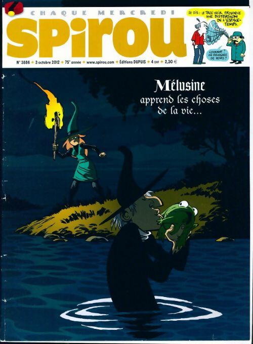 Spirou n°3886 : Mélusine apprend les choses de la vie - Collectif - Livre