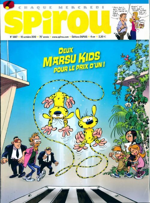 Spirou n°3887 : Deux Marsu Kids pour le prix d'un ! - Collectif - Livre
