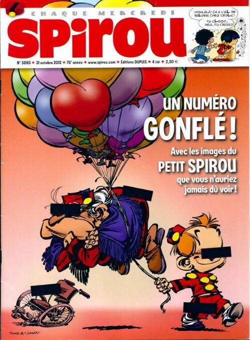 Spirou n°3890 : Un numéro gonflé ! - Collectif - Livre