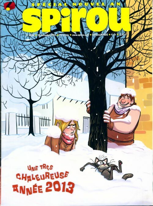 Spirou n°3898 : Une très chaleureuse année 2013 - Collectif - Livre