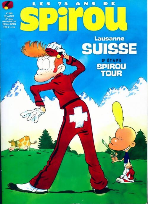 Spirou n°3919 : Lausanne Suisse - Collectif - Livre