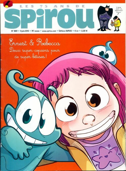Spirou n°3921 : Ernest & Rebecca - Collectif - Livre